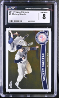 Mickey Mantle 2011 Topps Chrome #7 (CGC 8) at PristineAuction.com