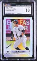 Aaron Judge 2021 Topps Series One Rainbow Foil #99 (CGC 10) at PristineAuction.com