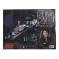 Hillary Will Signed NHRA 8.5x11 Hero Card (Beckett) at PristineAuction.com
