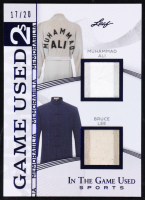 Muhammad Ali / Bruce Lee 2025 Leaf ITG Used Sports Game Used 2's Memorabilia Blue #IG2-18 #17/20 at PristineAuction.com