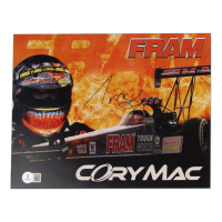 Cory Mac Signed NHRA 8.5x11 Hero Card (Beckett) at PristineAuction.com