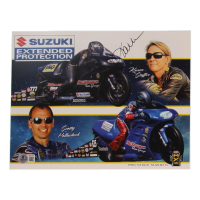 Karen Staffer Signed NHRA 8.5x11 Hero Card (Beckett) at PristineAuction.com