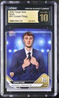 Cooper Flagg 2025 Topps Now Draft #D1 RC (CGC 10 | Black Label Pristine) at PristineAuction.com