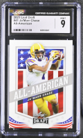 Ja'Marr Chase 2021 Leaf Draft All-American #41 RC (CGC 9) at PristineAuction.com