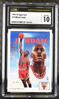 Michael Jordan 1991-92 Upper Deck The Collector's Choice #75 (CSG 10) at PristineAuction.com