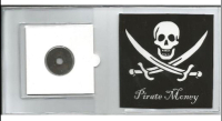 "The Money of the Jolly Roger" with Pirate Money Mini Album at PristineAuction.com