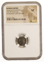 Roman Empire - House of Constantine, Constantius II, AD 337-361, AEV BI (Nummus) (NGC VF) at PristineAuction.com