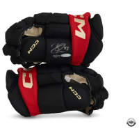 Connor McDavid Signed LE Pair of CCM Hockey Gloves (UDA) at PristineAuction.com