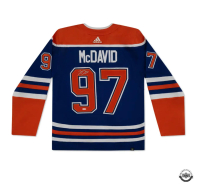 Connor McDavid Signed Oilers Adidas Authentic Jersey (UDA) at PristineAuction.com