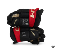 Connor McDavid Signed LE Pair of CCM Hockey Gloves Inscribed "GW GOAL" (UDA) at PristineAuction.com