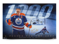 Connor McDavid Signed LE Oilers 30x20 Photo (UDA) at PristineAuction.com
