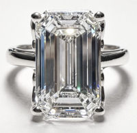 12.09 Carats Lab Grown Diamond Ring G, VVS2 | $18,000 Estimated Retail Value (UGL & IGI Certs) | Emerald Cut| Brand New at PristineAuction.com