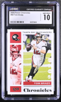Tom Brady 2020 Panini Chronicles #90 (CGC 10) at PristineAuction.com
