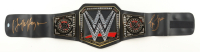 Hulk Hogan & Ric Flair Signed WWE Championship Belt (Schwartz) at PristineAuction.com