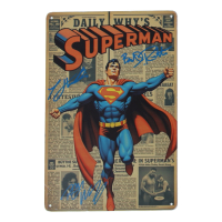 Brandon Routh, Tyler Hoechlin, & Tom Welling Signed "Superman" 8x12 Metal Poster (JSA) at PristineAuction.com