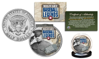 Babe Ruth "Military Baseball Legends" JFK Half Dollar U.S. Coin at PristineAuction.com