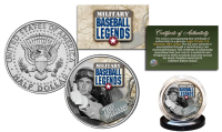 Ted Williams "Military Baseball Legends" JFK Half Dollar U.S. Coin at PristineAuction.com