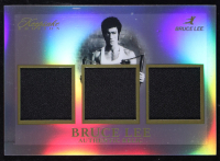 Bruce Lee 2024 Keepsake Collection Bruce Lee 50th Anniversary Kaleidoscope Edition Triple Relics Silver #245 at PristineAuction.com