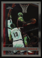 Michael Jordan 1997-98 Topps Chrome #123 at PristineAuction.com