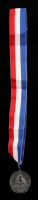 1984 Los Angeles Olympics Lead Crystal Medal in Original Felt Box at PristineAuction.com
