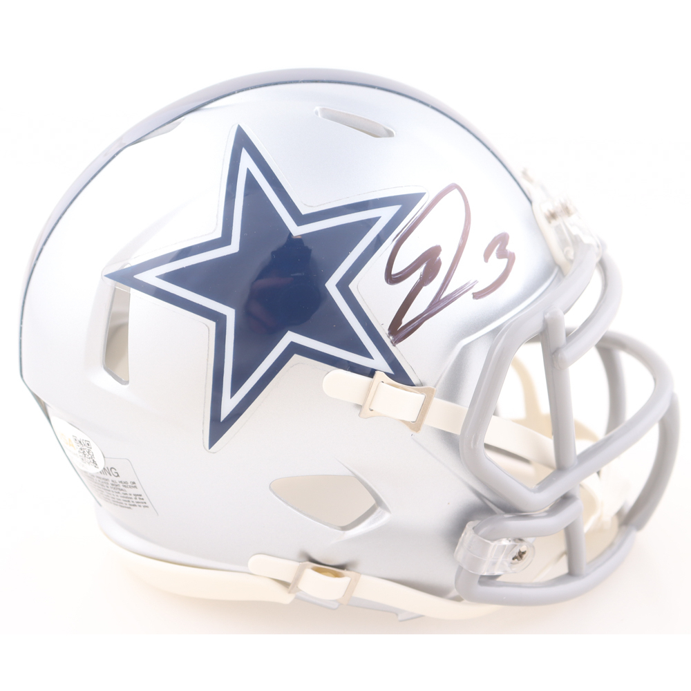 George Pickens Signed Cowboys Speed Mini Helmet (JSA) at PristineAuction.com