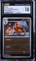 Pyroar 2025 Pokemon TCG Mega Evolution #024 Reverse Holo (CGC 10) at PristineAuction.com
