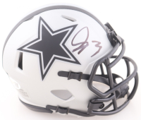 George Pickens Signed Cowboys Rave Alternate Speed Mini Helmet (JSA) at PristineAuction.com