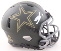 George Pickens Signed Cowboys Salute to Service Alternate Speed Mini Helmet (JSA) at PristineAuction.com