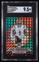 Ja'Marr Chase 2023 Panini Mosaic Epic Performers Mosaic Green #6 (SGC 9.5) at PristineAuction.com