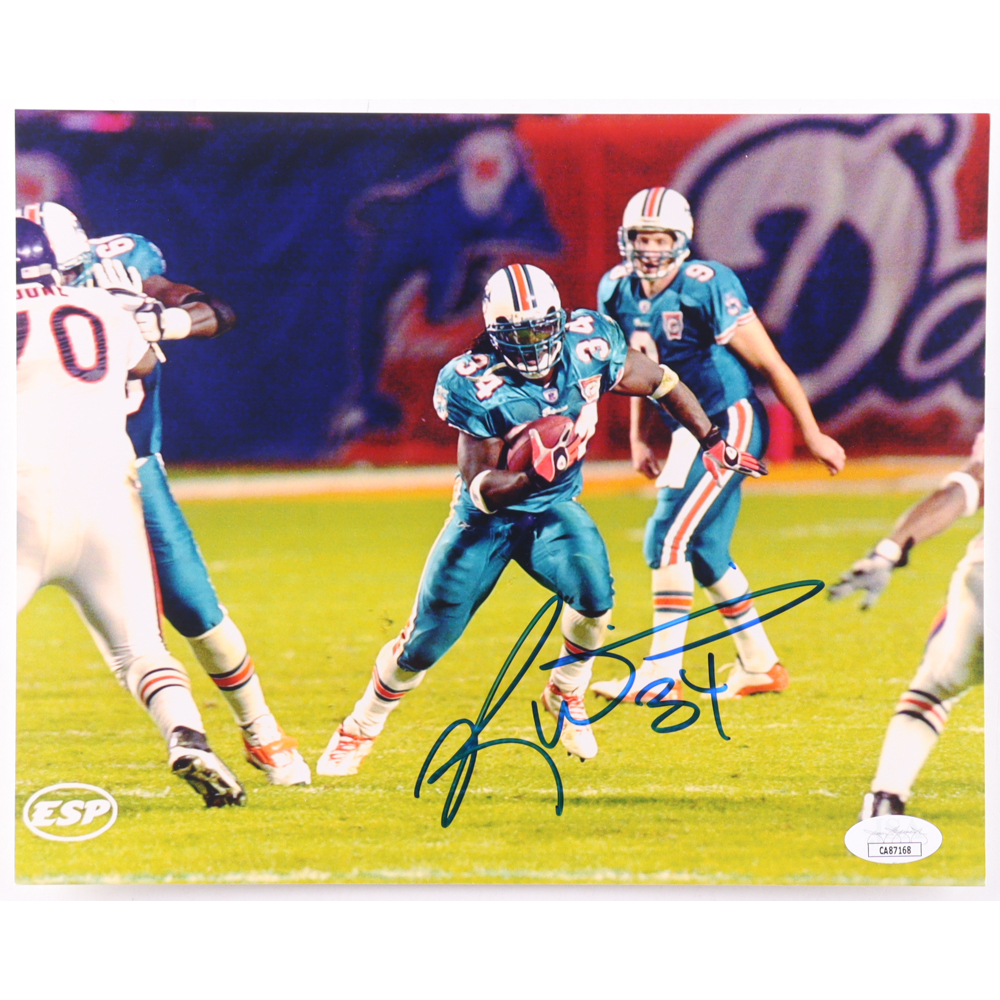 Ricky Williams Signed Dolphins 8x10 Photo (JSA) at PristineAuction.com