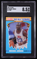 Michael Jordan 1990-91 Fleer All-Stars #5 (SGC 8.5) at PristineAuction.com