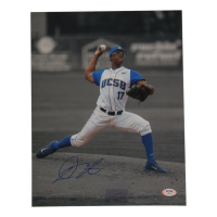 Dillon Tate Signed UC Santa Barbara Gauchos 11x14 Photo  (PSA) at PristineAuction.com