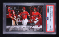 Mike Trout / Shohei Ohtani / Albert Pujols 2018 Topps Now #502 (PSA 10) at PristineAuction.com