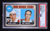 Johnny Bench / Ron Tompkins 1968 Topps #247A Rookie Stars RC (PSA 3) at PristineAuction.com