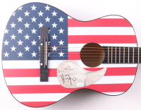 Hardy Guitar with Signed Custom Insert Pickguard (ACOA) at PristineAuction.com