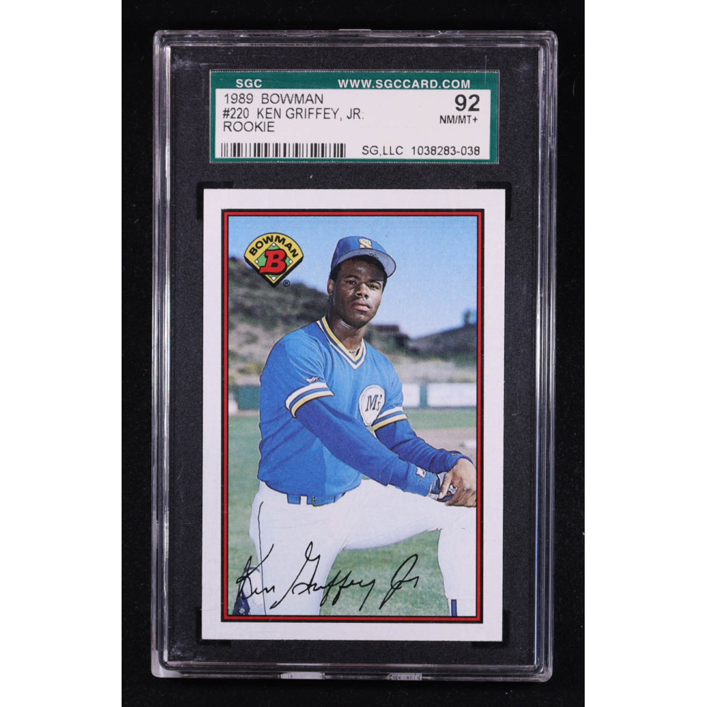 Ken Griffey Jr. 1989 Bowman #220 RC (SGC 8.5) at PristineAuction.com