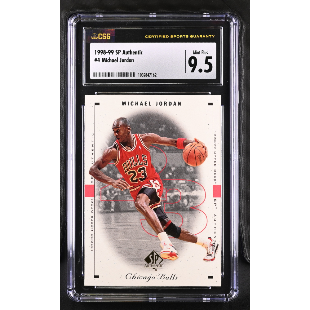 Michael Jordan 1998-99 SP Authentic #4 (CSG 9.5) at PristineAuction.com