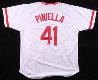 Lou Piniella Signed Jersey Inscribed "90 WSC" (JSA) at PristineAuction.com