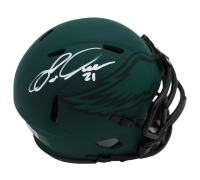Eric Allen Signed Eagles Rave Alternate Speed Mini Helmet (Beckett) at PristineAuction.com