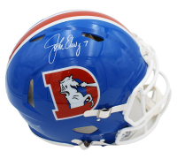 John Elway Signed Broncos Full-Size Authentic On-Field Throwback Alternate Speed Helmet (Beckett) at PristineAuction.com