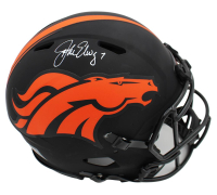 John Elway Signed Broncos Full-Size Authentic On-Field Eclipse Alternate Speed Helmet (Beckett) at PristineAuction.com