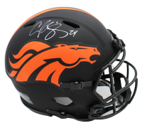 Champ Bailey Signed Broncos Full-Size Authentic On-Field Eclipse Alternate Speed Helmet (Beckett) at PristineAuction.com