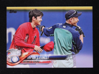 Shohei Ohtani / Ichiro Suzuki 2018 Topps Update #US153 Japan's Finest at PristineAuction.com