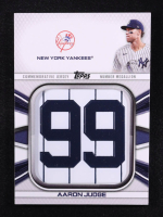 Aaron Judge 2022 Topps Commemorative Player Jersey Number Medallions #JNMAJ at PristineAuction.com