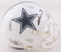 George Pickens Signed Cowboys Salute to Service Alternate Speed Mini Helmet (JSA) at PristineAuction.com