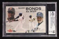 Barry Bonds 2002 Fleer Bonds 4X MVP Jumbo #NNO #80/5000 (BCCG 10) at PristineAuction.com