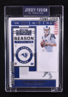 Jared Goff 2021 Jersey Fusion Game-Used Swatch #JFJG19 at PristineAuction.com