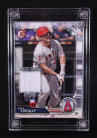 Mike Trout 2022 Jersey Fusion Game-Used Swatch #MT13 at PristineAuction.com