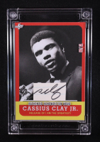 Muhammad Ali 2023-24 Jersey Fusion Authentic Handwritten Word #GOAT #15/39 at PristineAuction.com