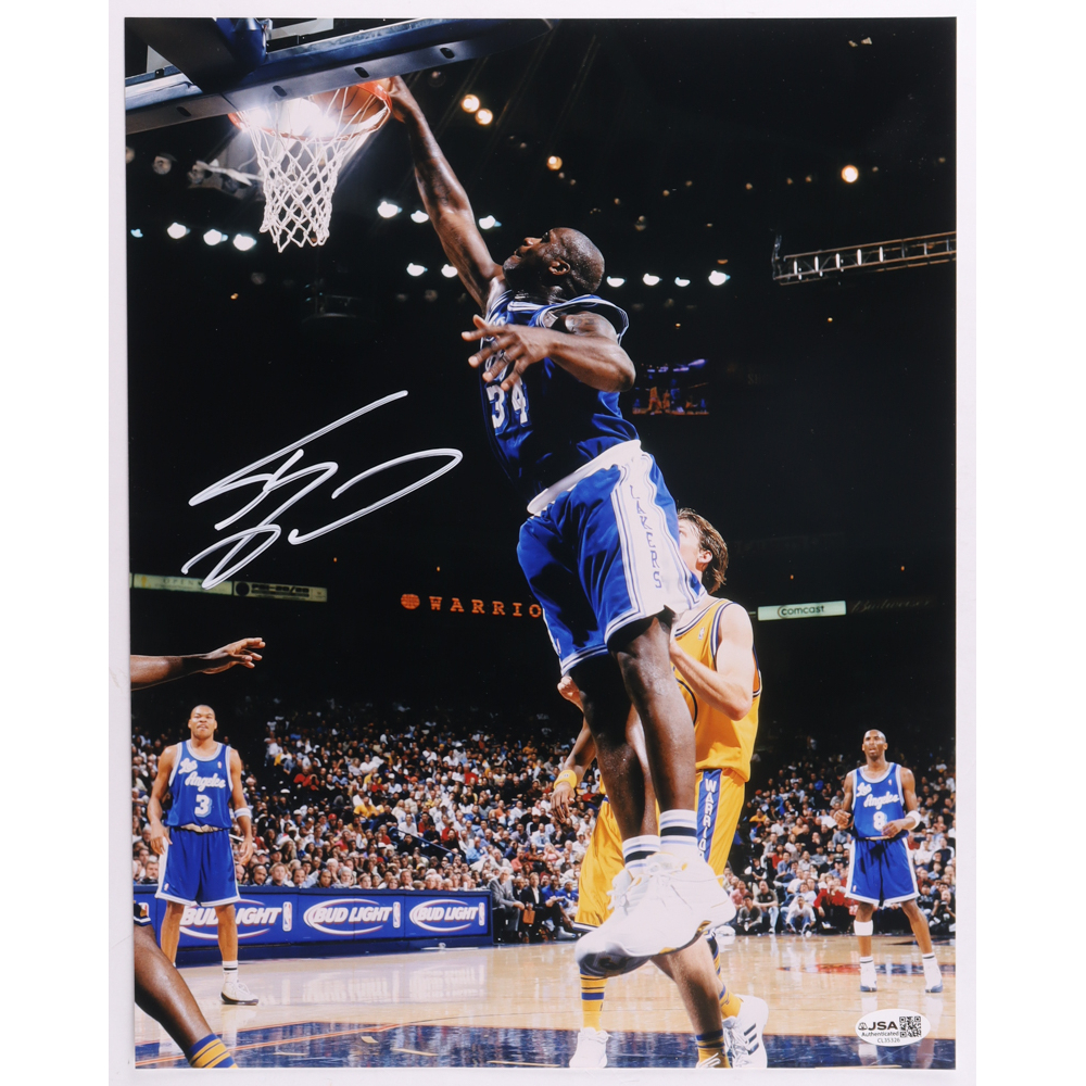 Shaquille O'Neal Signed Lakers 11x14 Photo (JSA) at PristineAuction.com